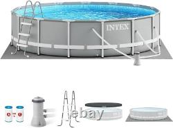 Intex 26723EH Prism Frame Premium Above Ground Swimming Pool Set 15ft x 42in