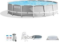 Intex 26723EH Prism Frame Premium Above Ground Swimming Pool Set 15ft x 42in