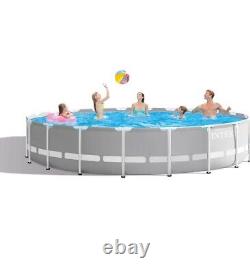 Intex 26755EH 20ft x 52inch Above Ground Swimming Pool Set with Filter Pump