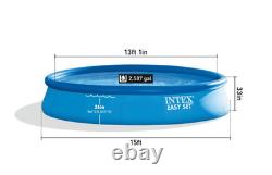 Intex 28157EH 15x33 Easy Set Pool Set
