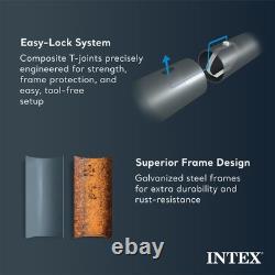 Intex 32' x 16' x 52 Rectangular Ultra XTR Frame Above Ground Swimming Pool Set