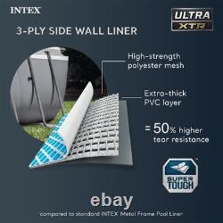 Intex 32' x 16' x 52 Rectangular Ultra XTR Frame Above Ground Swimming Pool Set