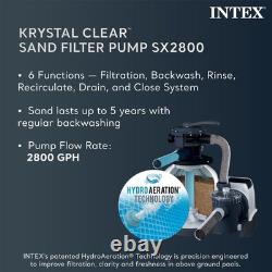 Intex 32' x 16' x 52 Rectangular Ultra XTR Frame Above Ground Swimming Pool Set