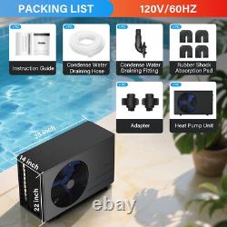 JOEAONZ 30,000BTU Pool Heat Pump for Swimming Pools & Spa Heater In-Ground