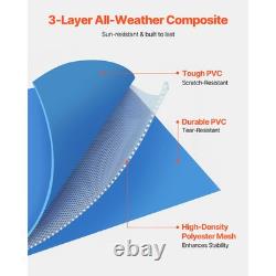 KFFKFF Rectangular Steel Frame Swimming Pool, 118 x 78 x 30 in