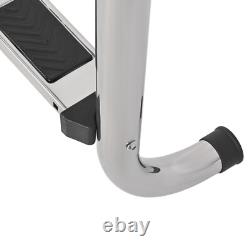 KOJEM Non-Slip 3-Step Stainless Steel Swimming Pool Ladder For In-Ground Pools
