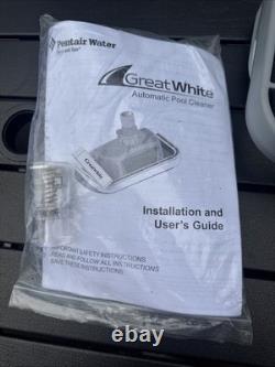 Kreepy Krauly Great White Suction-Side Inground Swimming Pool Cleaner Instr. Manu