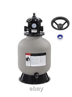 LAGarden 16 Above Ground/Inground Swimming Pool Sand Filter with Valve