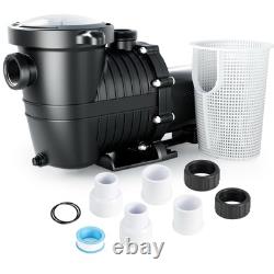 LANCHEZ In/Above Ground Pool Pump High Flow Variable Speed, 2 HP, 6600 GPH, 230V