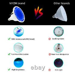 LED Pool Light Bulb for Inground Swimming Pool, 12V 40W, RGBW Color Changing Bulb