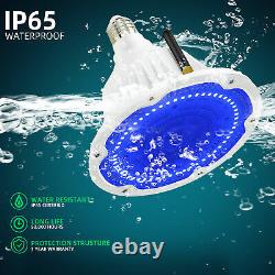 LED Pool Light Bulb for Inground Swimming Pool, 12V 40W, RGBW Color Changing Bulb