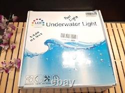 LEDIARY Ultra Slim LED Pool Light for Inground Pool, 120V 54Watt Swimming Pool