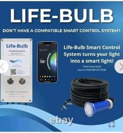 LIFE-BULB 1.5 Inch Pool Light for Inground Pool 100 Foot Cord Swimming Pool