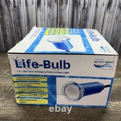 LIFE-BULB 1.5 Inch Pool Light for Inground Pool 100 Foot Cord Swimming Pool