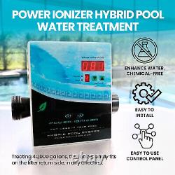 Main Access Power Ionizer Hybrid Complete above and in Ground Swimming Pool Care