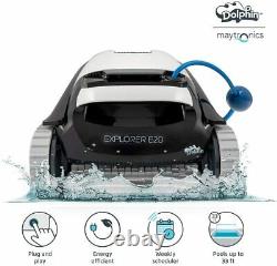 NEW DOLPHIN Explorer E20 Robotic Pool Cleaner- Ideal for In-Ground Swimming