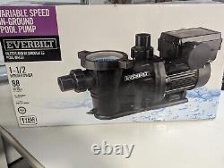 NEW Everbilt 1.5 HP Variable Speed Pool Pump, PCP15001-VSP