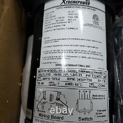 NEW XtremePowerUS 2-Speed 1HP inground Swimming Pool Pump 75158