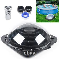 New Outdoor Solar Heater Dome Inground & Above Ground Swimming Pool Water Heater