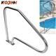 New Swimming Pool 46x35 Steel Ladder Step Hand Stair Rail Inground Universal