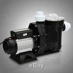New Swimming Pool Pump Inground Single Speed Motor Compatible 2.5HP 1850W 110V