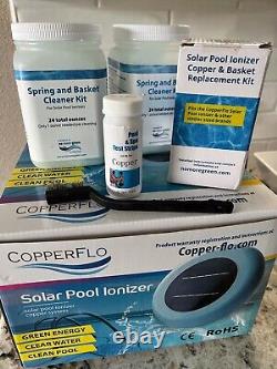 No Algae in Pool, Copper-Flo ionizer KIT, plus brand new extras