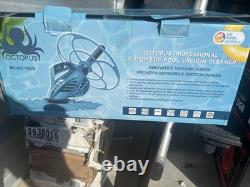 Octopus Automatic Pool Vacuum Cleaner, Hose Set, Powerful Suction Removes Debris