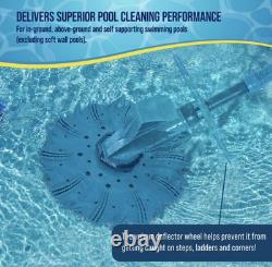 Octopus Automatic Pool Vacuum Cleaner, Hose Set, Powerful Suction Removes Debris