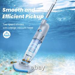 Oxygie Handheld Swimming Pool Vacuum Cleaner Cordless In Above Ground Battery US