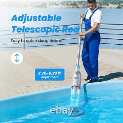 Oxygie Swimming Pool Vacuum Cleaner Handheld Rechargeable Cordless Above Ground