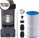Pft-af50 Cartridge Pool Filter Tank&element For Above Ground & Inground Swimming