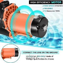 PNKKODW 1.5-2.5HP In Ground 2 Swimming Pool Pump SPA with Strainer 115-230V