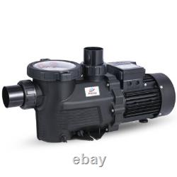 Palicy 3.0HP In/Above Ground Swimming Pool Sand Filter Pump Motor Strainer US