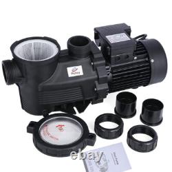 Palicy 3.0HP In/Above Ground Swimming Pool Sand Filter Pump Motor Strainer US