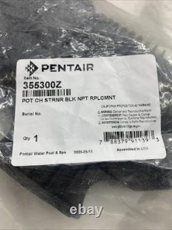 Pentair 355300Z Challenger Black Strainer Pot Swimming Pool Inground Pump Replac