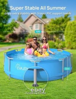 Piscinas De 10 Pies x 30 Pulgadas Grandes Familiares Para Adultos Y Niños Patio