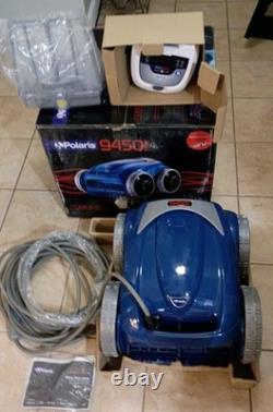 Polaris 9450 Sport 4WD Robotic Inground Swimming Pool Cleaner with Caddy F9450