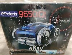 Polaris F9650IQ Sport 4WD Wi-Fi Robotic Inground Swimming Pool Cleaner with Caddy