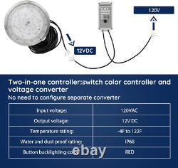 Pomeade 10 RGB LED Pool Light, with Transformer, App Control, 50ft