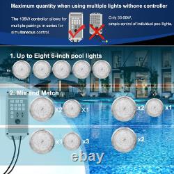 Pomeade 10 RGB LED Pool Light, with Transformer, App Control, 50ft