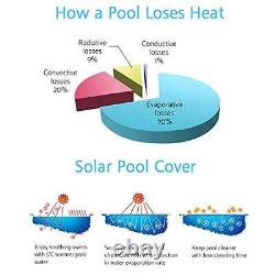 Pool Cover Reel Set 18ft Solar Pool Cover For Inground Swimming Poolsaluminum S