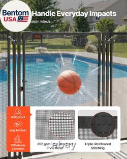 Pool Fence Gate, 4 X 2.5 Ft Inground Swimming Pool Fences Gate, Outdoor Security