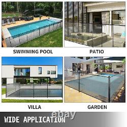 Pool Fences4'x48'In-Ground Swimming Pool Safety Fence Section Prevent Accidental