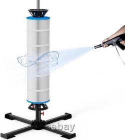 Pool Filter Cleaner Stand Tool, Fit for 3, 4, 6 Swimming Pool Cartridge Filte