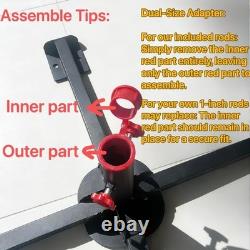 Pool Filter Cleaner Stand Tool, Fit for 3, 4, 6 Swimming Pool Cartridge Filte