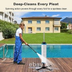 Pool Filter Cleaner Stand Tool, Fit for 3, 4, 6 Swimming Pool Cartridge Filte