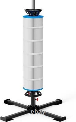 Pool Filter Cleaner Stand Tool, Fit for 3, 4, 6 Swimming Pool Cartridge Filte