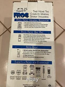 Pool Frog In Ground Swimming Replacement Mineral Reservoir Cartridge 5400 Series