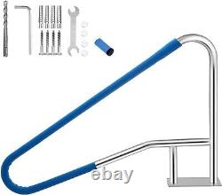 Pool Handrail Railings 54x36 for Inground Pool Swimming Pool Safety Handrails