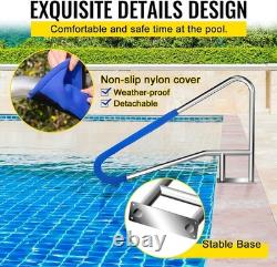 Pool Handrail Swimming, 55 x32 Stainless Steel Perfect Handle Swimming Pool Stair Pool Handrail Swimming, 55 x32 Stainless Steel Perfect Handle Swimming Pool Stair